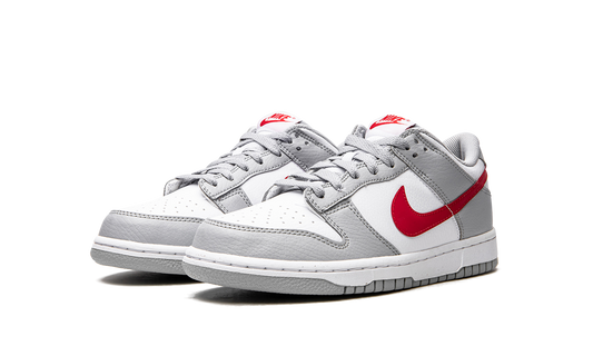 DUNK LOW GS "White / Grey / Red" DV7149 001