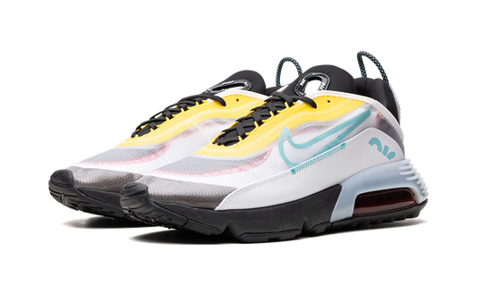 Air Max 2090 "White Speed Yellow Bleached Aqua" CT1091 100