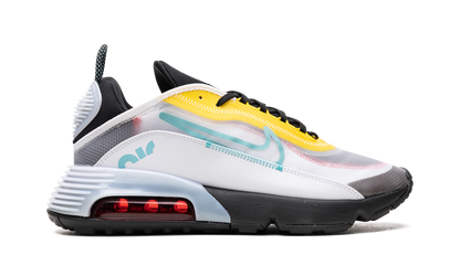 Air Max 2090 "White Speed Yellow Bleached Aqua" CT1091 100