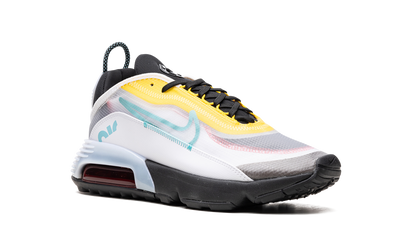 Air Max 2090 "White Speed Yellow Bleached Aqua" CT1091 100