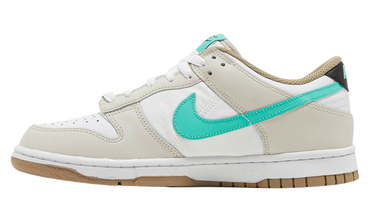Dunk Low GS "Split Seam White Tan Mint" DX6063 131