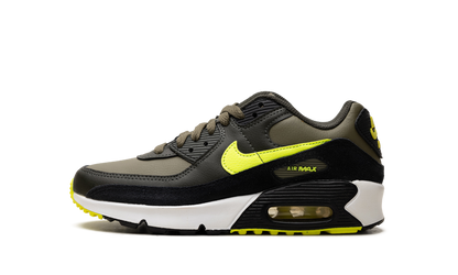 Air Max 90 Leather GS "Medium Olive Volt" DV3607 200