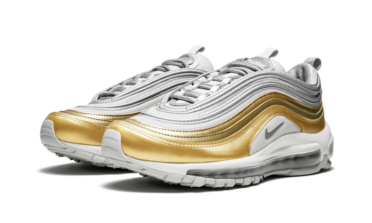 AIR MAX 97 SE WMNS "Metallic Gold/Metallic Silver" AQ4137 001
